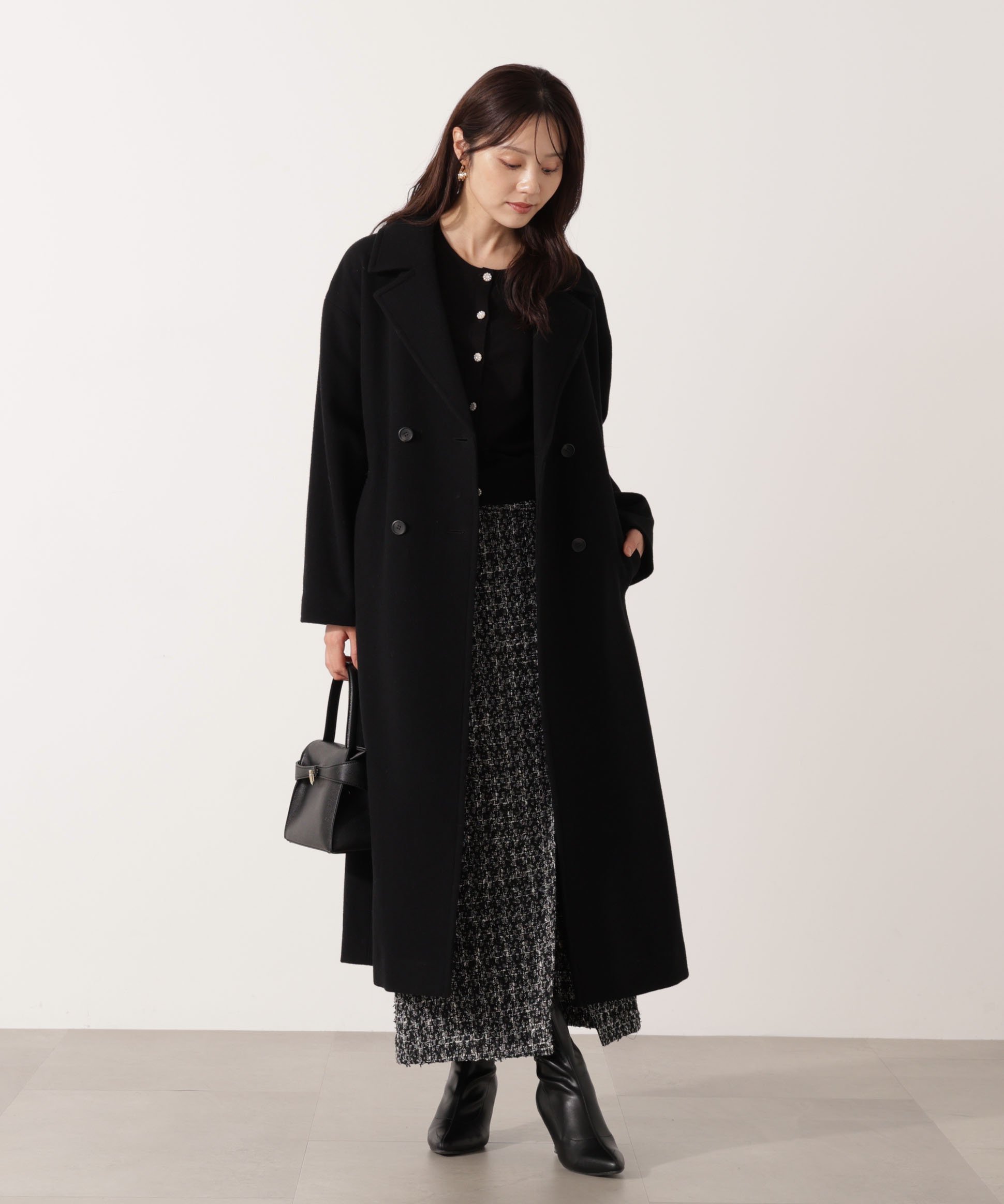 PROPORTION BODY DRESSING｜ダブル釦チェスターコート 25AW | Rakuten
