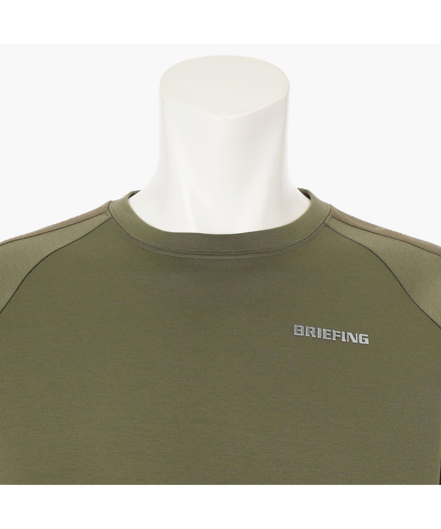 BRIEFING｜メンズ ウォーム ロゴライン クルーネック | Rakuten