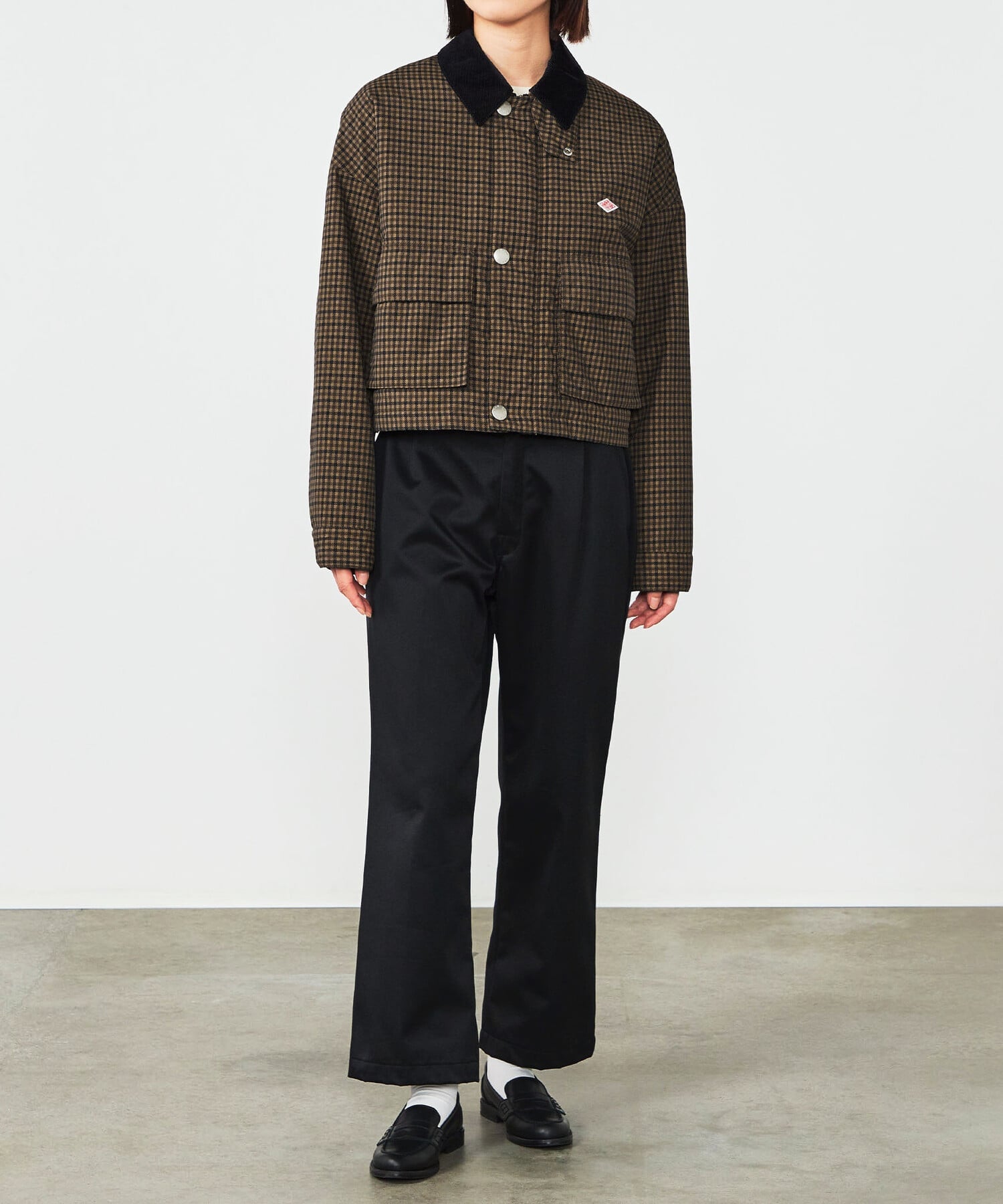 Bshop｜DANTON | 中綿ナイロン ショートジャケット WOMEN | Rakuten