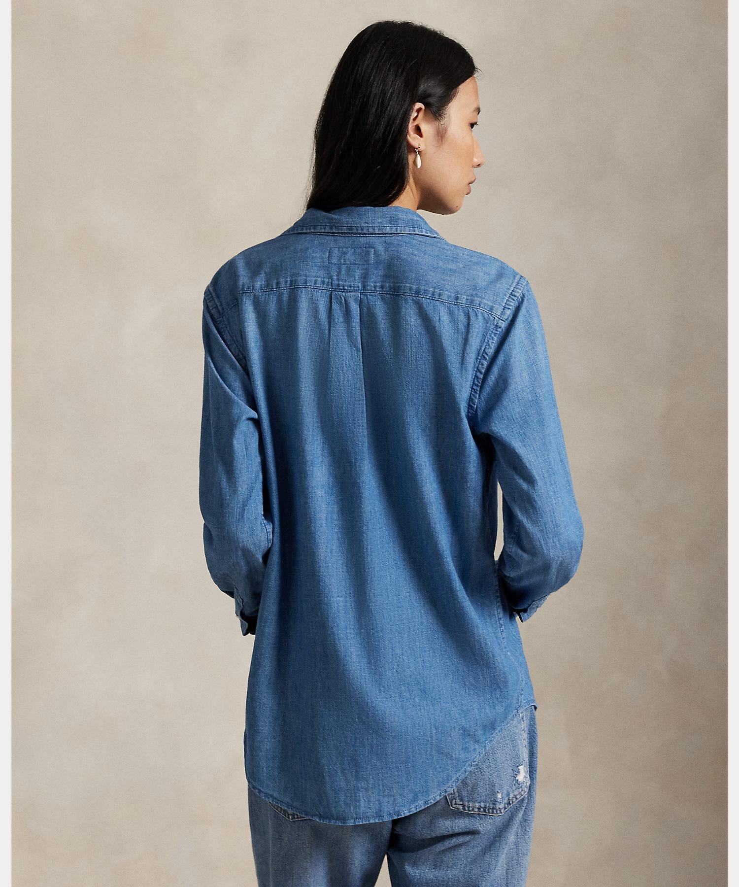 RALPH LAUREN｜クラシック フィット デニム シャツ | Rakuten Fashion