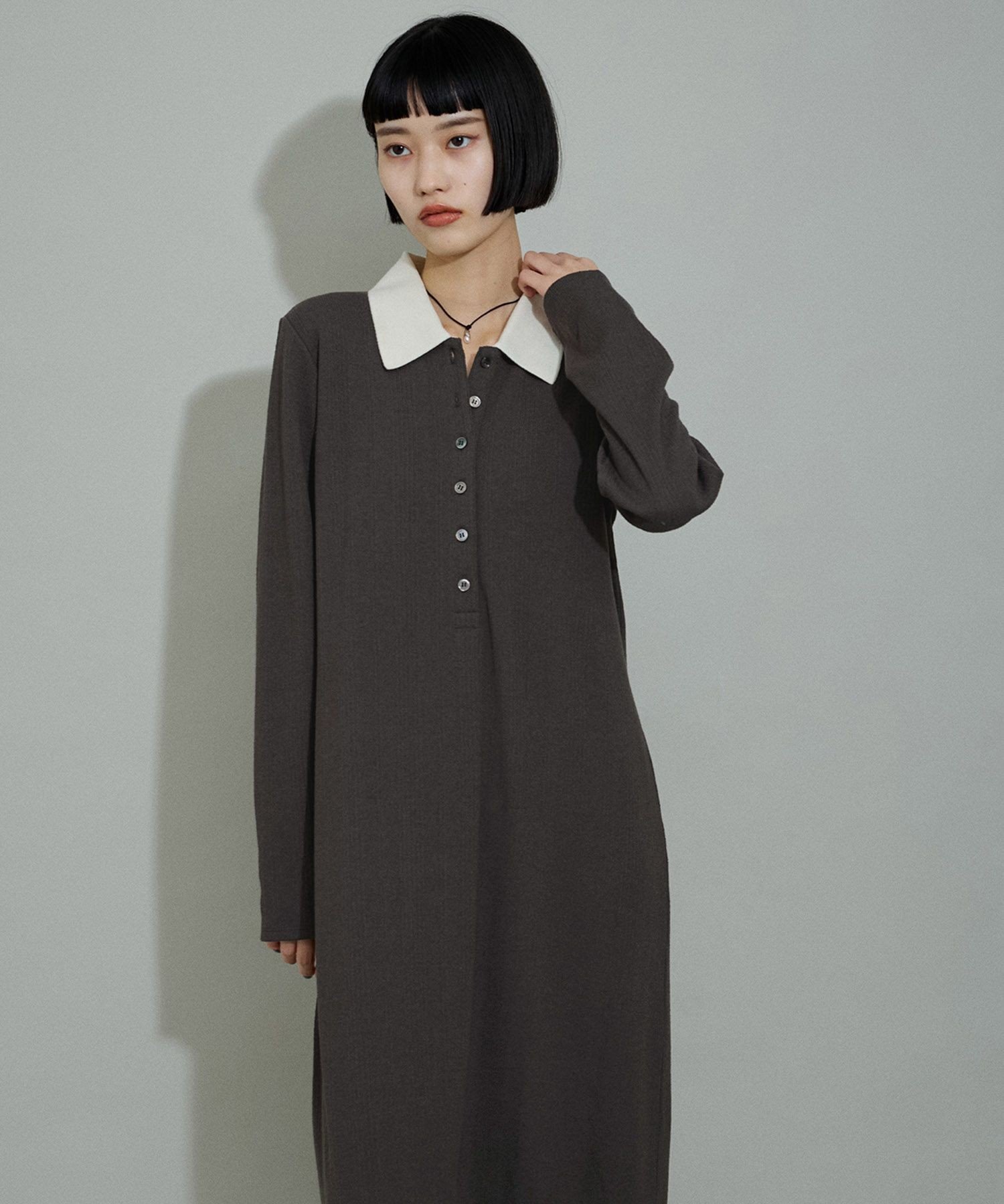 ADAM ET ROPE'｜【WEB限定】ポロシャツワンピース | Rakuten Fashion