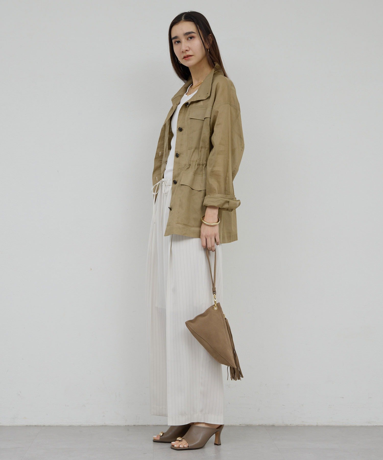 GALLARDAGALANTE｜【WEB限定リバイバル】シアーミリタリージャケット