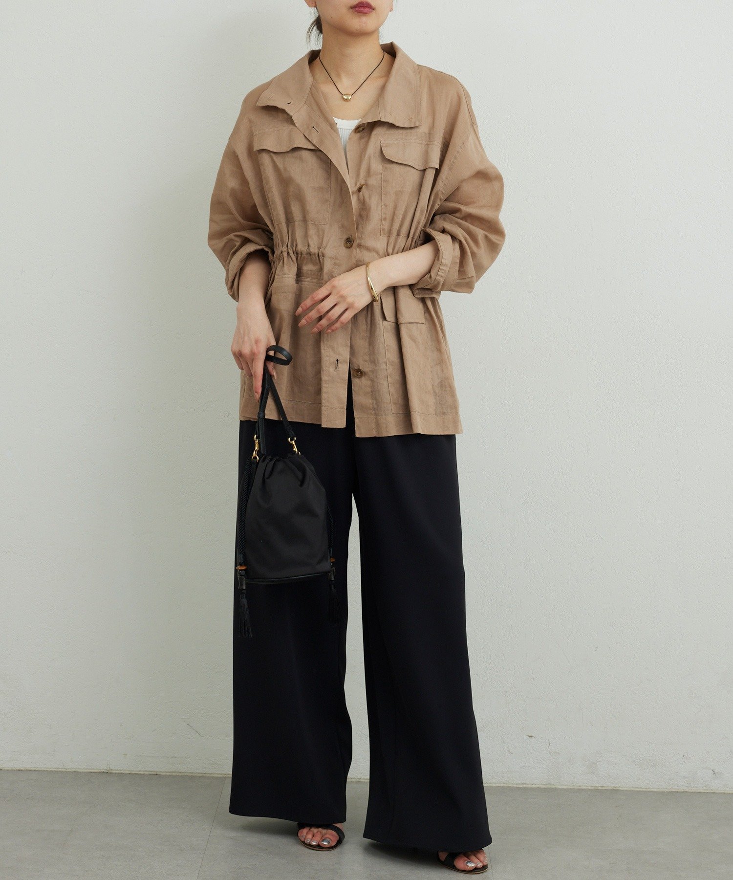 GALLARDAGALANTE｜【WEB限定リバイバル】シアーミリタリージャケット