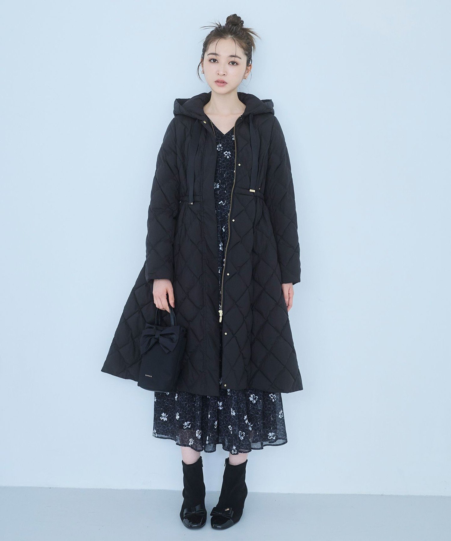 TOCCA｜【泉里香さん着用】RIBBON KNOT NYLON MULTI BAG ナイロン