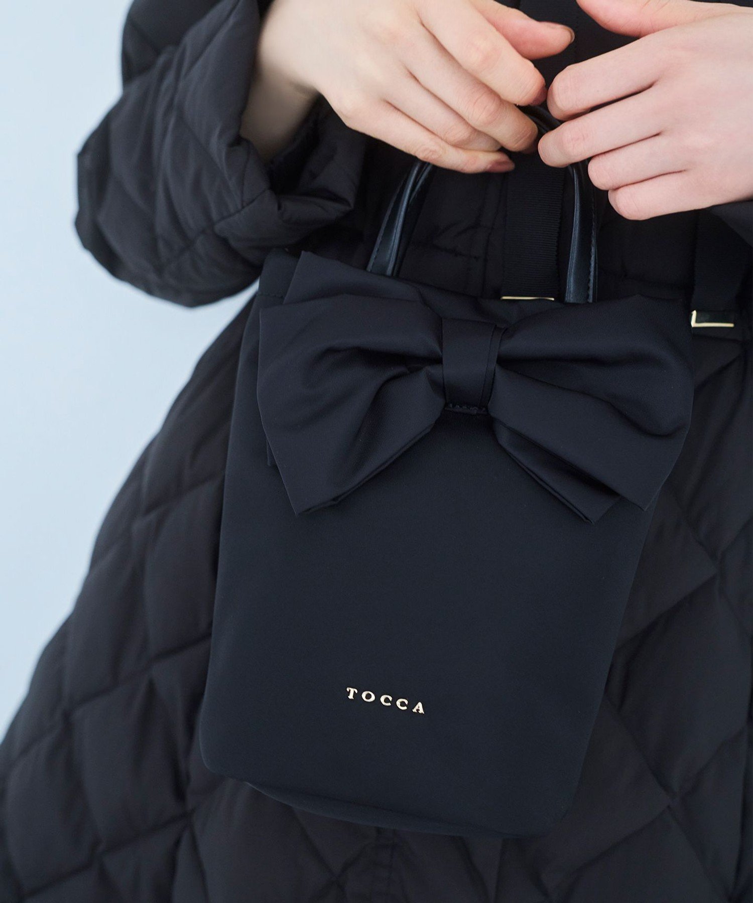 TOCCA｜【泉里香さん着用】RIBBON KNOT NYLON MULTI BAG ナイロン