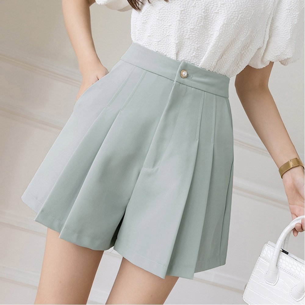 miniministore｜プリーツキュロットパンツレディース 韓国 | Rakuten
