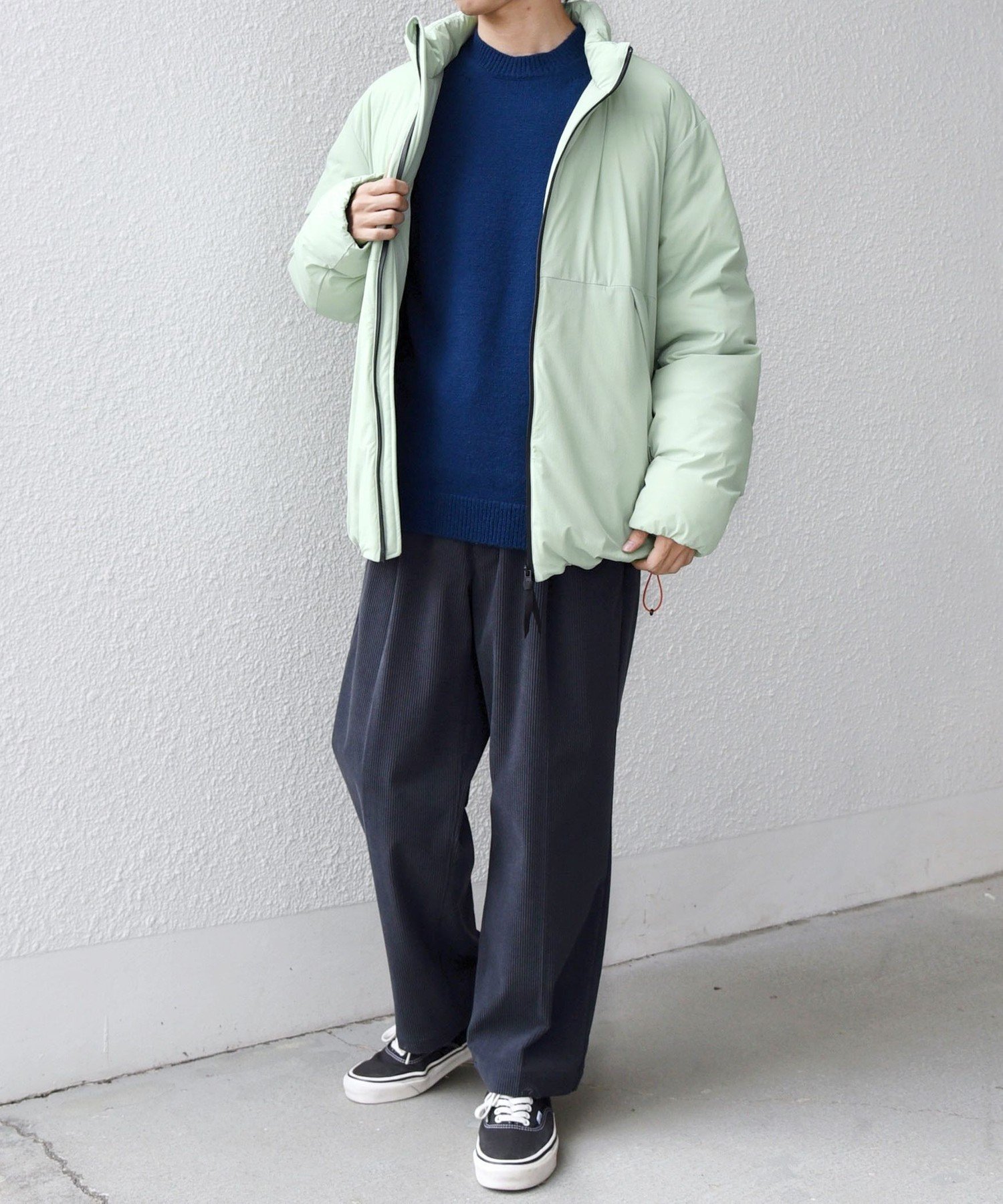 SHIPS any スーパーストレッチ　スタンドカラーダウンブルゾン セール】SHIPS any:〈撥水/手洗い可能〉スーパーストレッチ スタンド