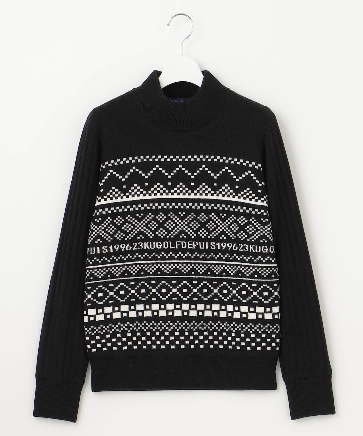 23区GOLF｜【WOMEN】【ウォッシャブル】フェアアイル柄ニット