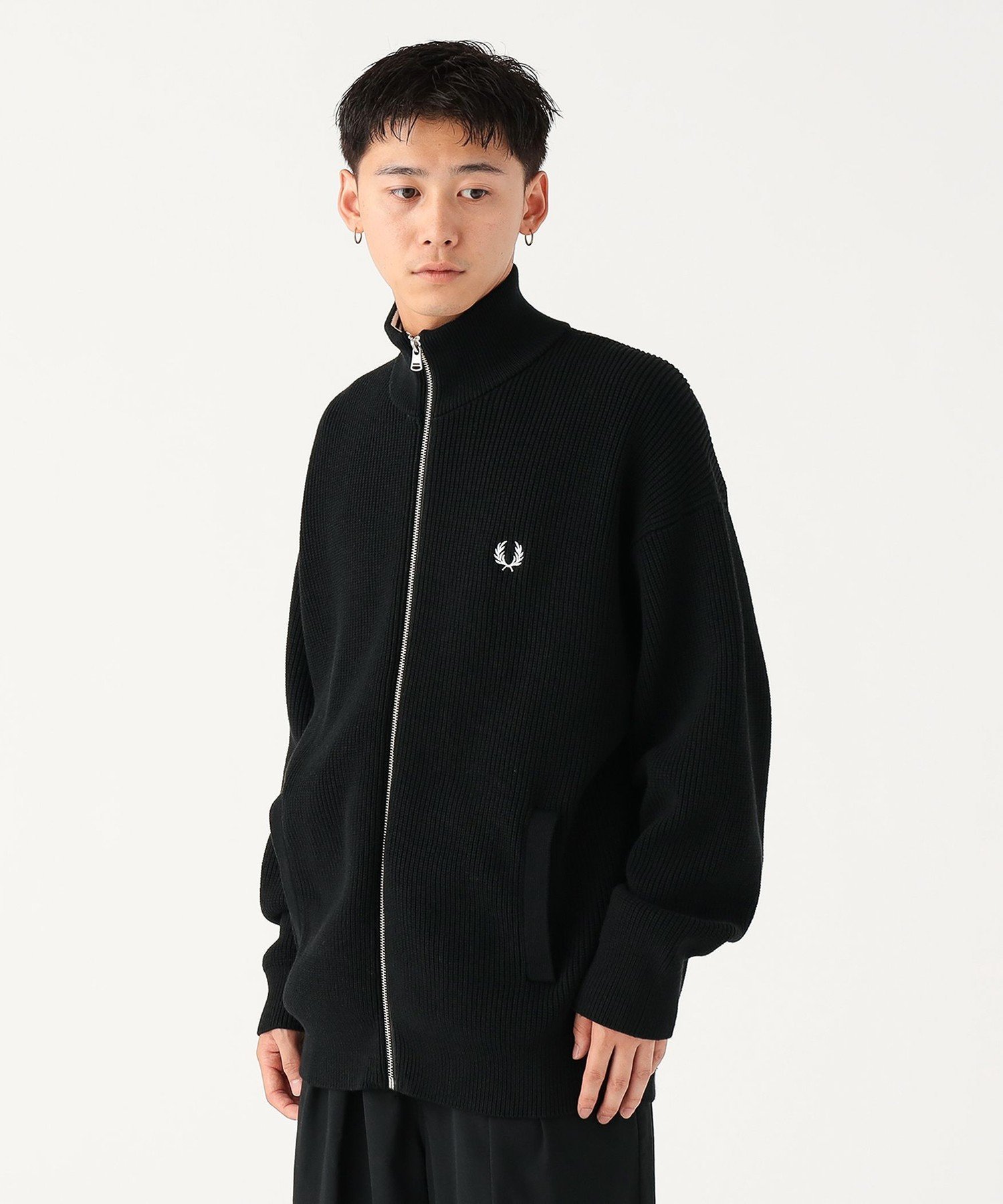BEAMS MEN｜【別注】FRED PERRY / ジップ カーディガン | Rakuten