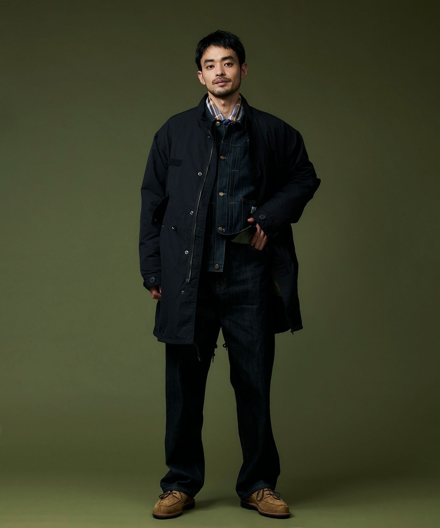 Johnbull Private labo｜【TOP KHAKI】M-65 ショートジャケット