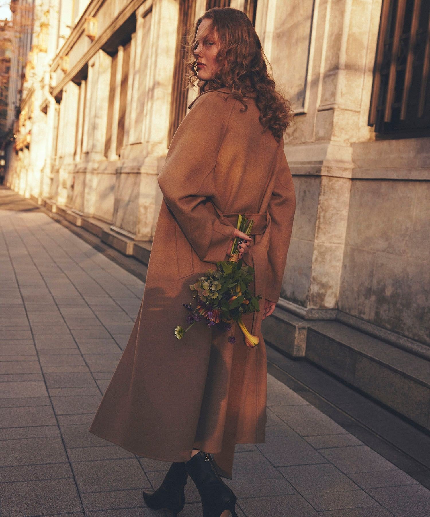 ROPE'｜コロンボキャメルリバーロングコート | Rakuten Fashion(楽天