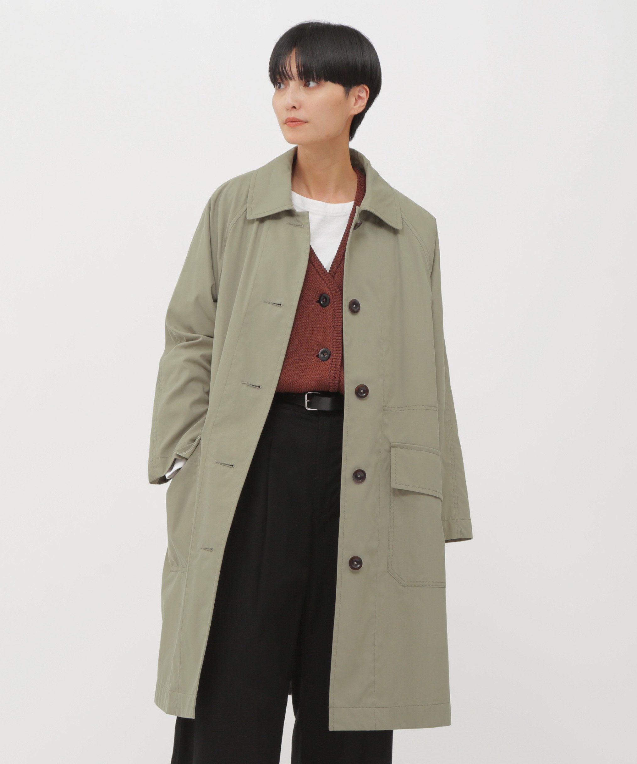 MARGARET HOWELL｜WORN COTTON NYLON COAT | Rakuten Fashion(楽天