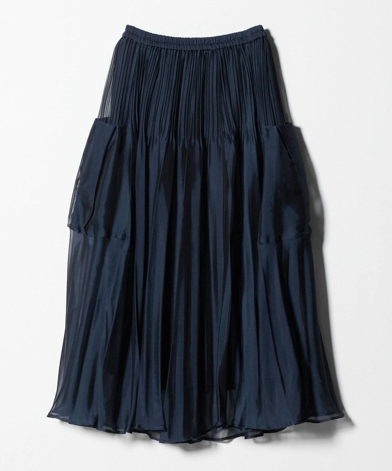 UNITED ARROWS｜シャンブレー オーガンザ ポケット スカート | Rakuten