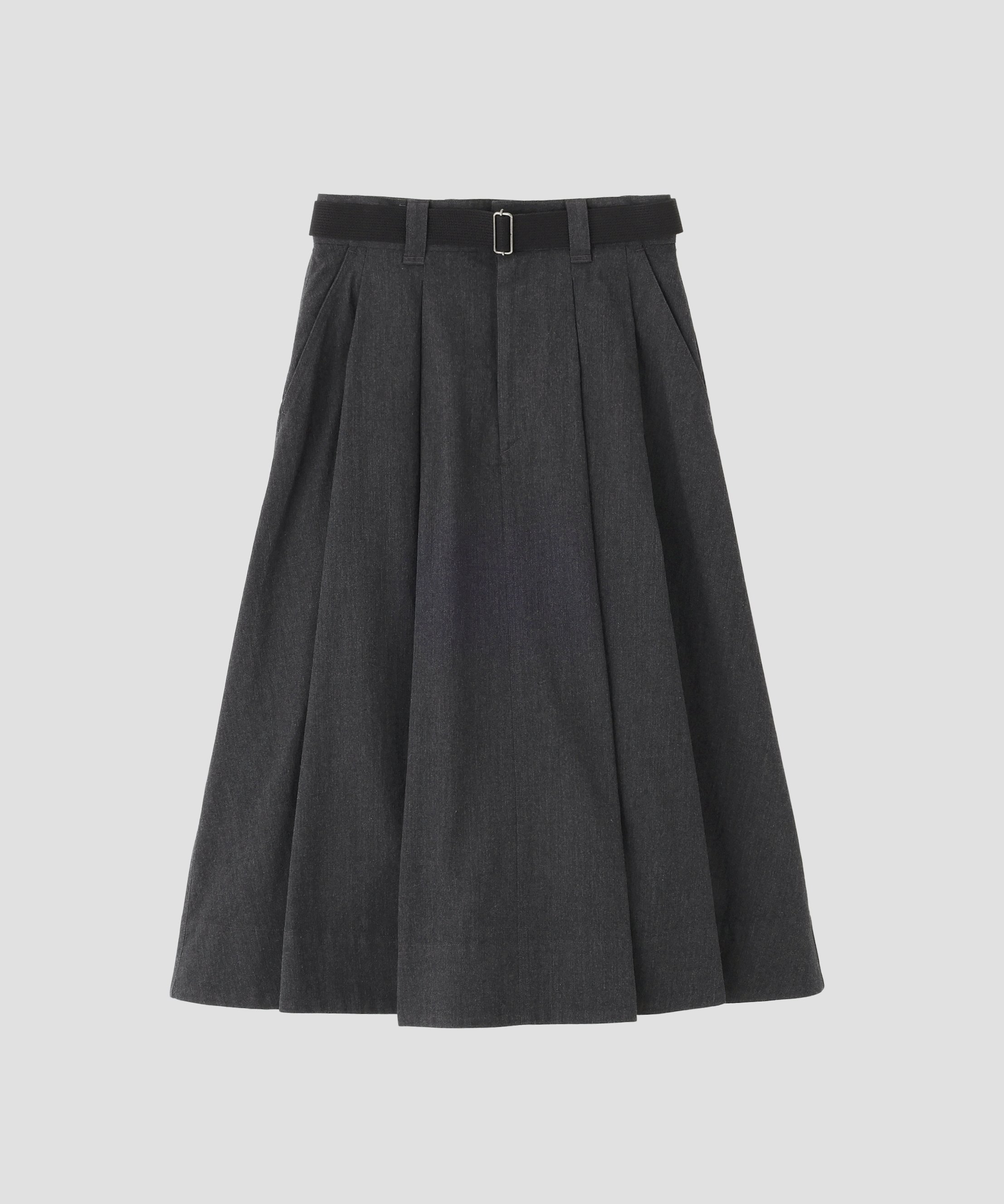 MARGARET HOWELL｜WOOL COTTON TWILL SKIRT | Rakuten Fashion(楽天