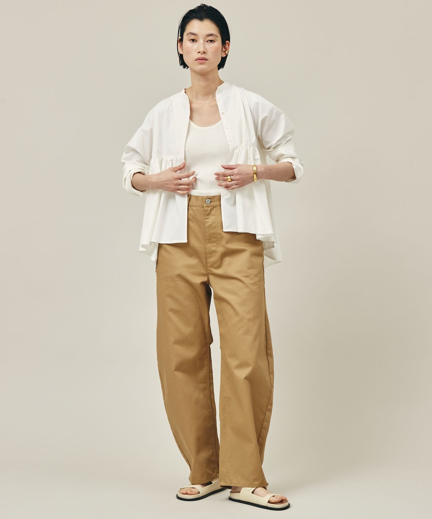 カレンソロジー &RC チノカーヴィーパンツ 36 Curensology｜<&RC>チノカーヴィーパンツ | Rakuten Fashion(楽天