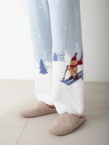 gelato pique｜【HOLIDAY】【HOMME】スキーベアジャガードロングパンツ