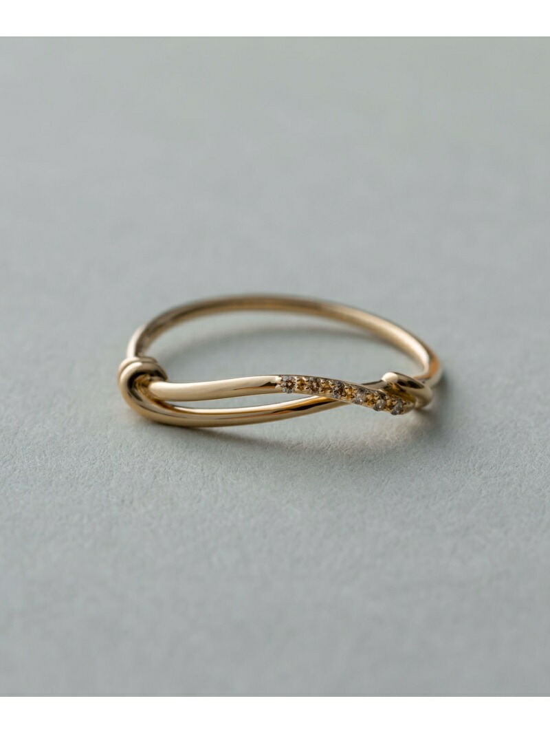 ete｜K18YG スキニー レイヤード リング | Rakuten Fashion(楽天