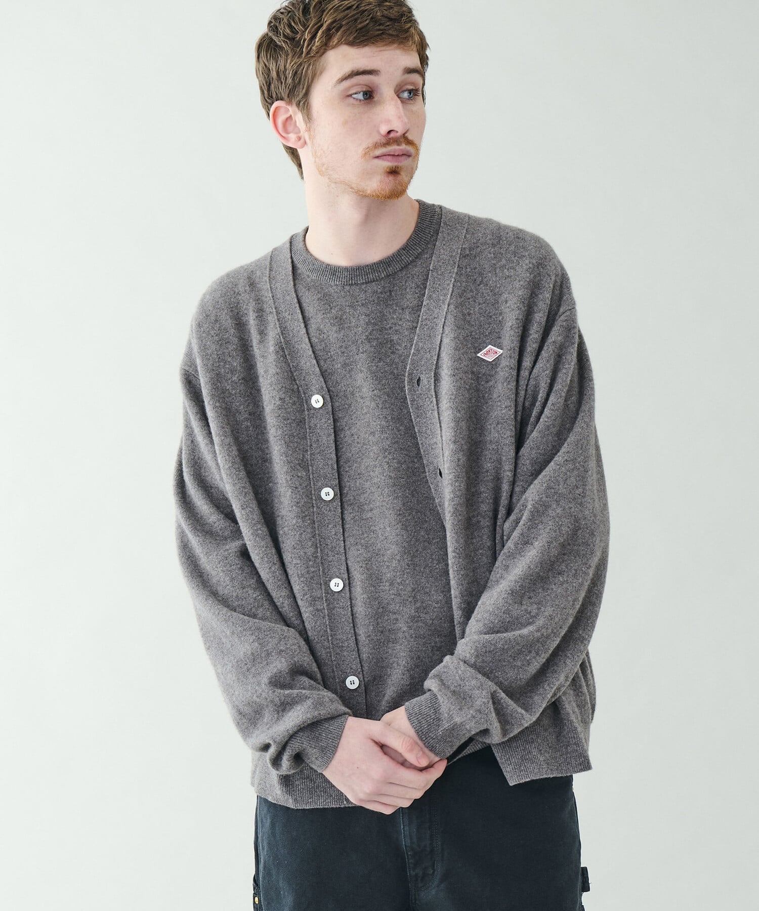 Bshop｜DANTON | ラムウール Vネックニットカーディガン MEN | Rakuten