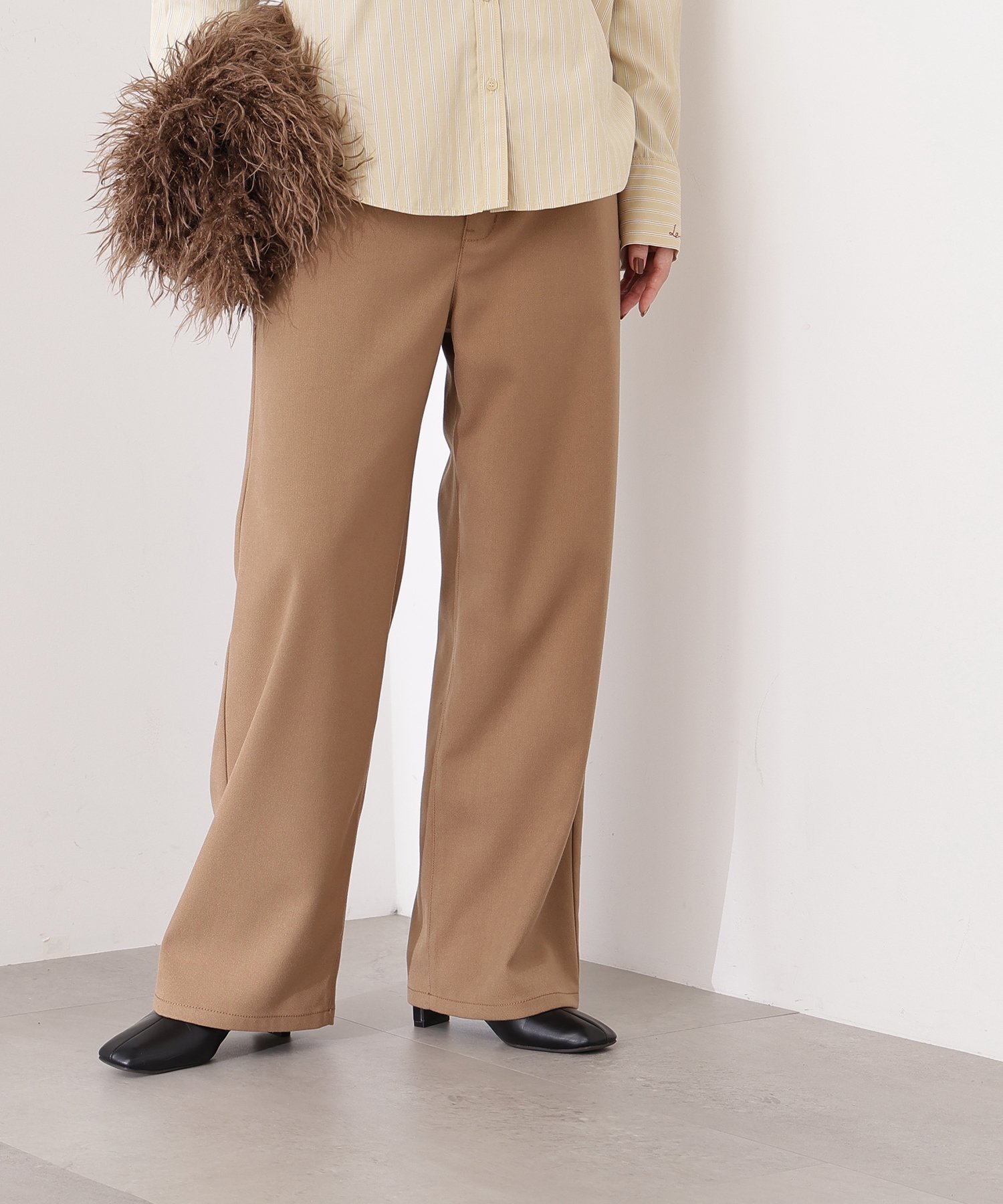 N. Natural Beauty Basic*｜ベーシックツイルワイドパンツ | Rakuten