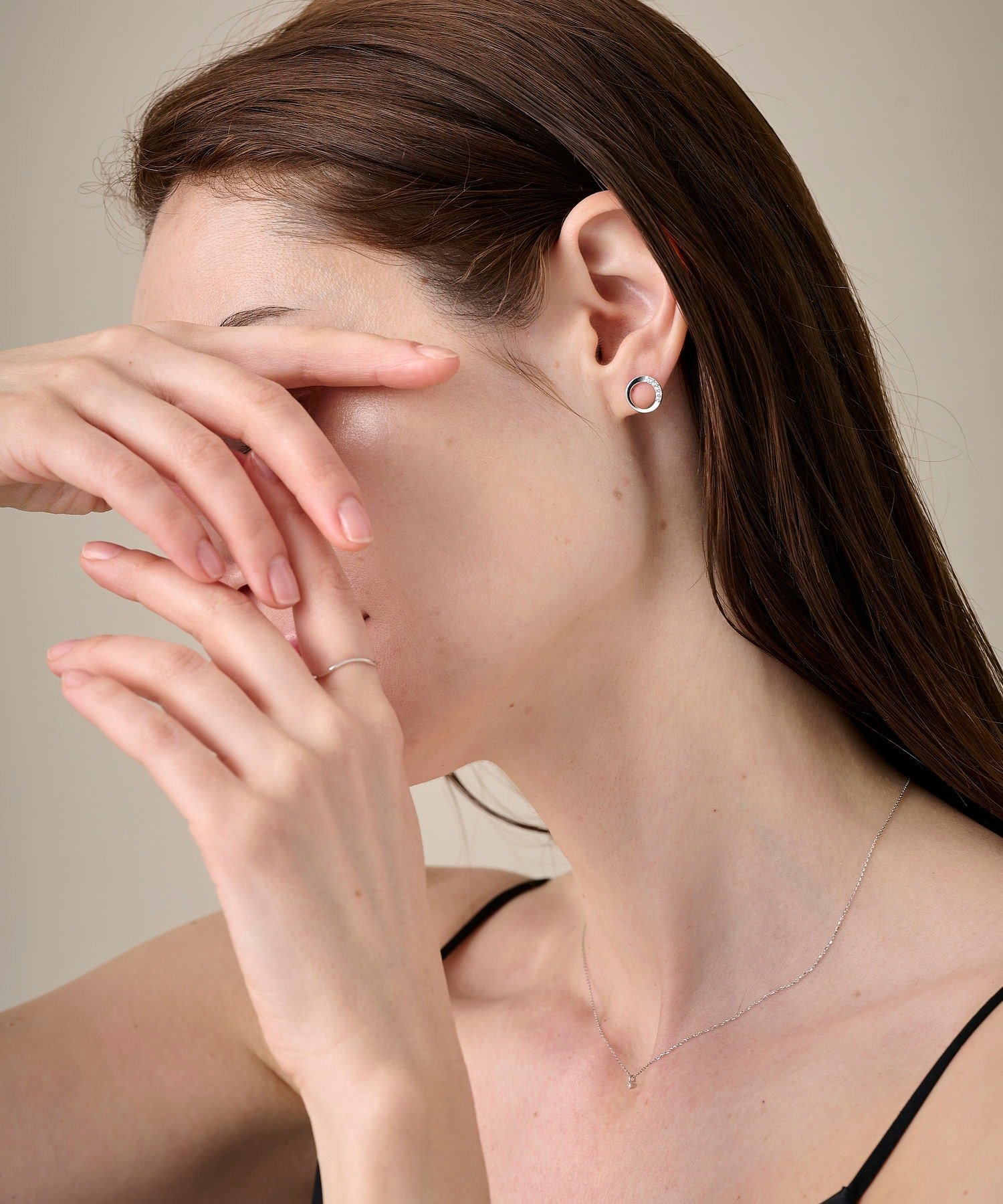 ete｜ビジュー サークル ピアス | Rakuten Fashion(楽天ファッション