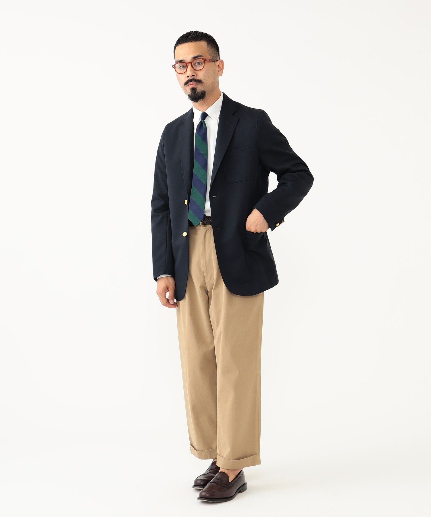BEAMS MEN｜ BEAMS PLUS / コンバット ウール 3ボタン ブレザー 26SS