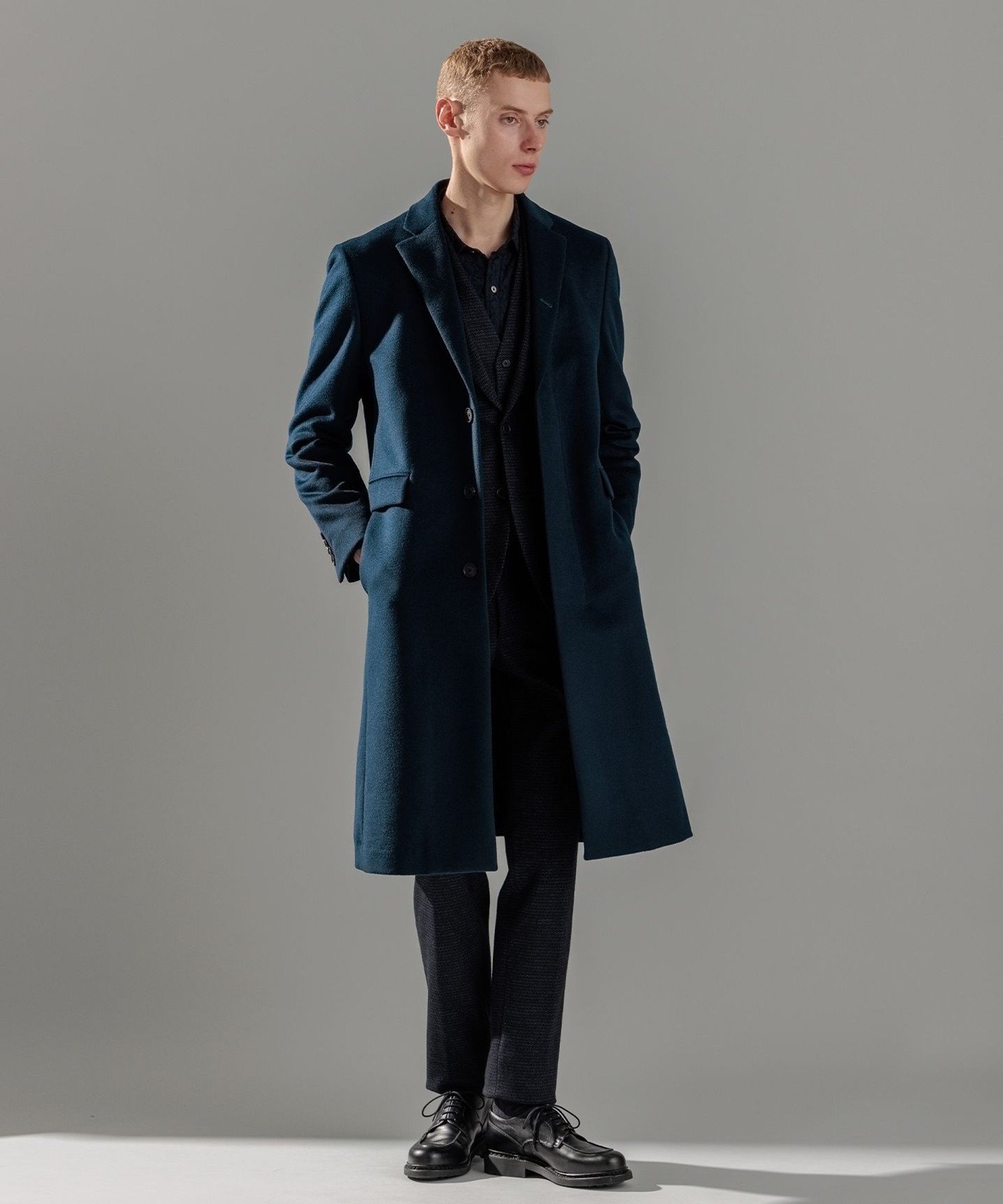 JOSEPH HOMME｜グロッシーウール チェスターコート | Rakuten Fashion