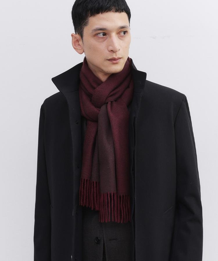 TAKEO KIKUCHI｜【洗えるベビーカシミヤ】 ベビーカシミヤ無地マフラー