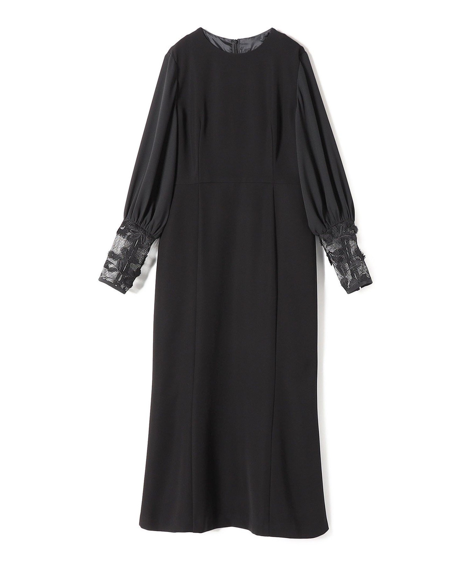 SHIPS｜【SHIPS別注】kaene:ブラック フォーマル レース スリーブ