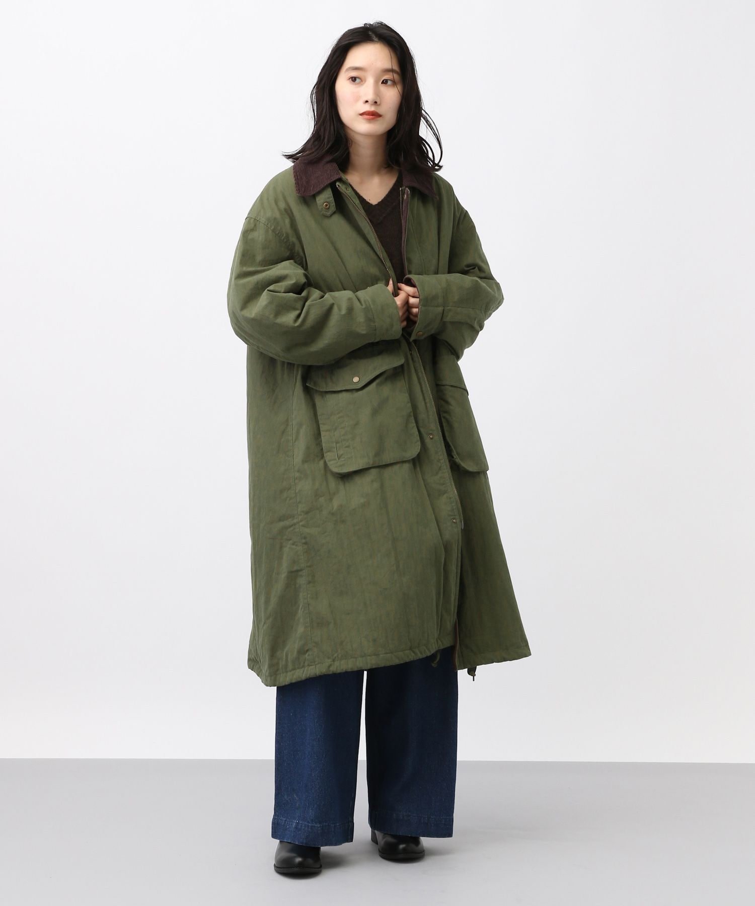 studio CLIP｜《natural by clip》フィッシングロングコート | Rakuten