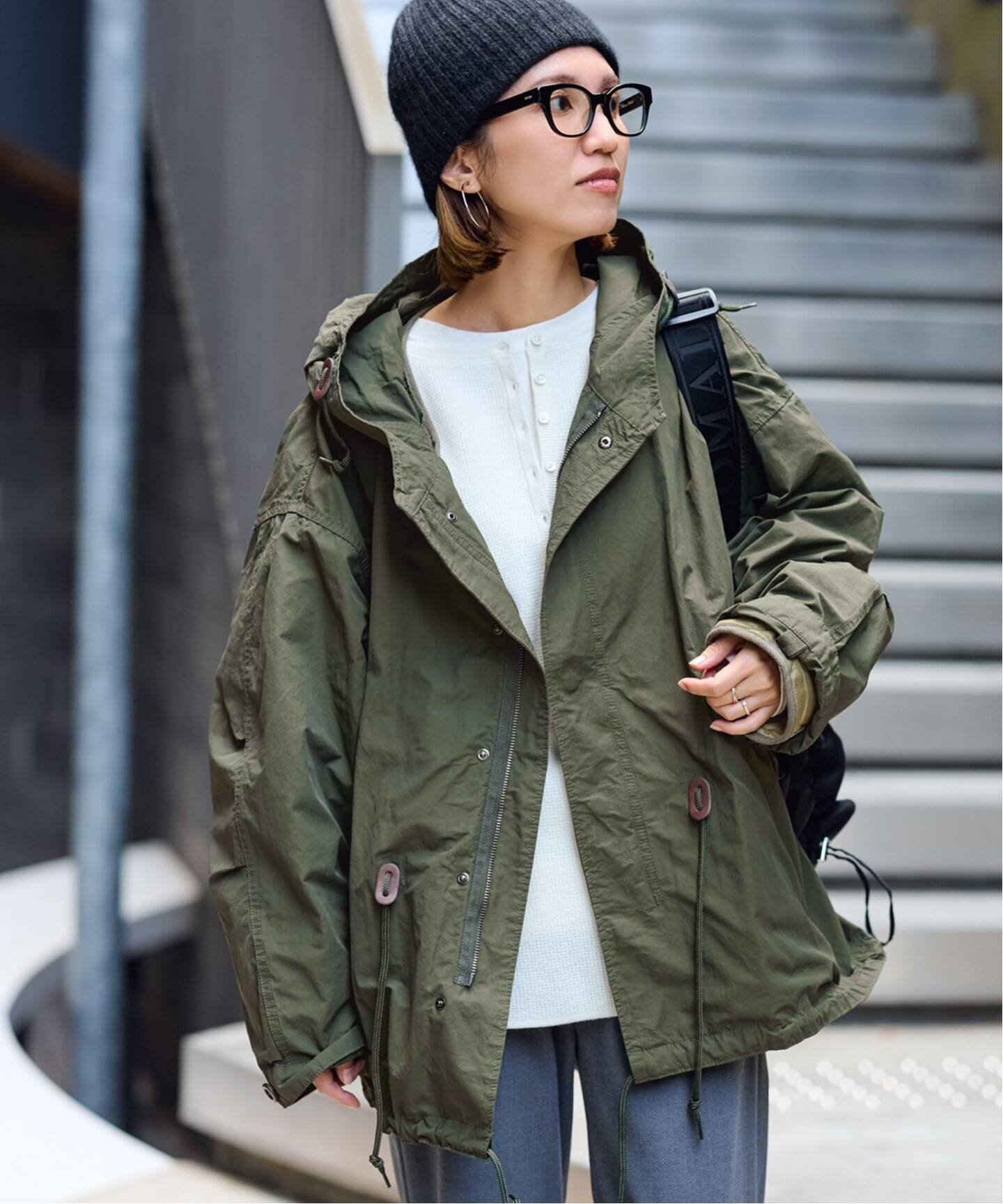 FRAMeWORK｜TOP KHAKI/トップカーキ 別注ライナー付きM51SHORT