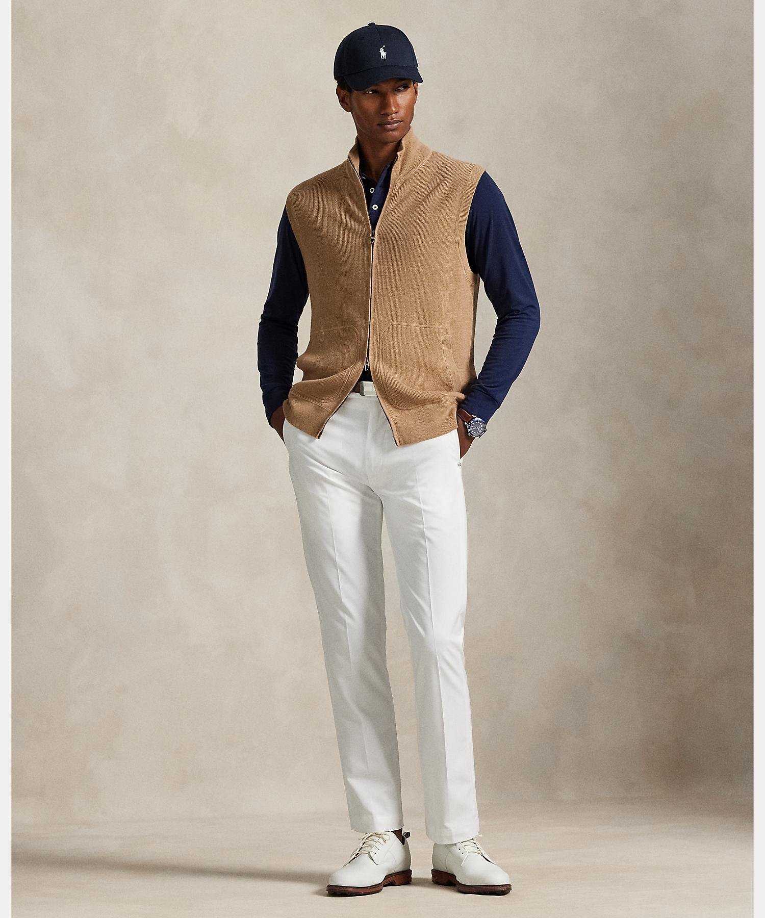 RALPH LAUREN｜(POLO GOLF)パフォーマンス フルジップ セーター ベスト