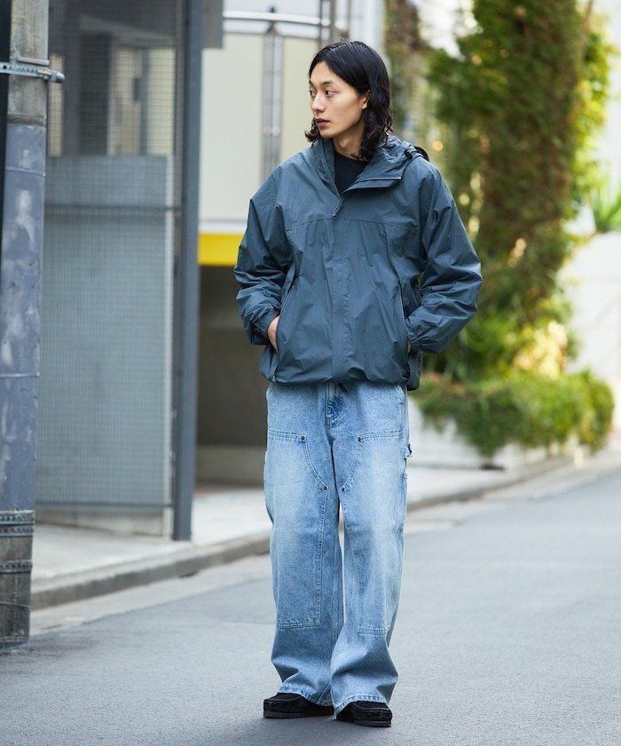 FREAK'S STORE｜リラックスフィット ナイロンフードジャケット 24SS