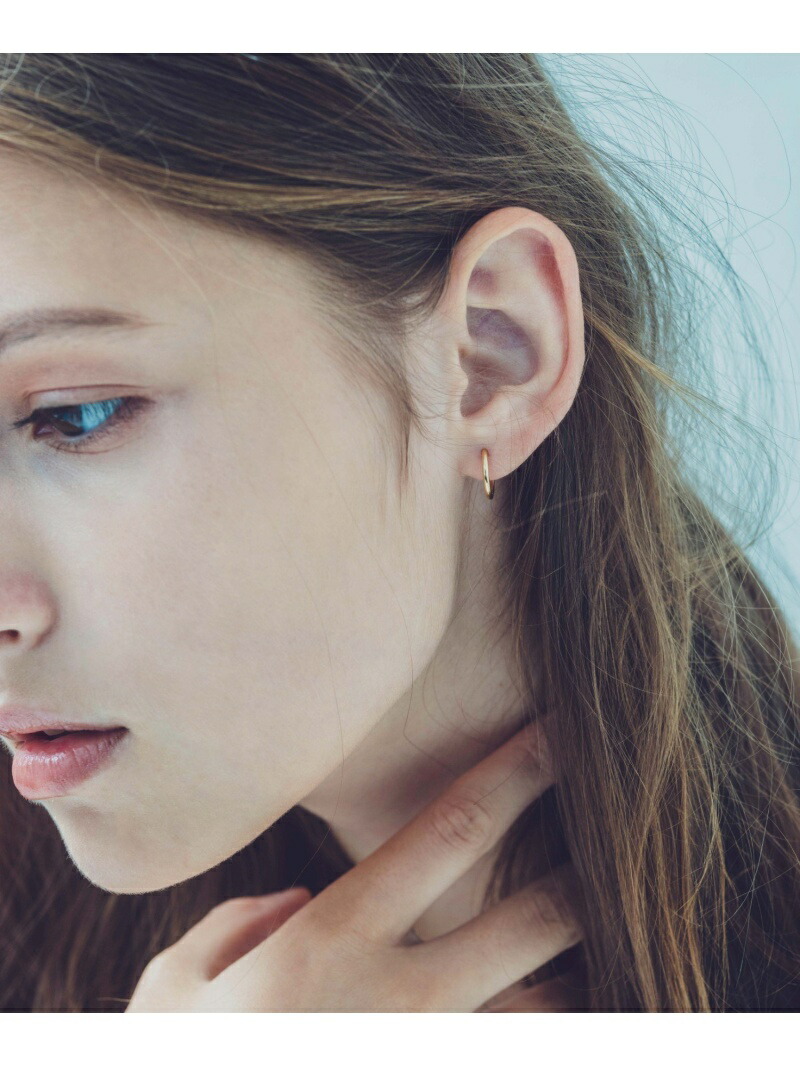 ete｜K18YG フープ ピアス | Rakuten Fashion(楽天ファッション／旧