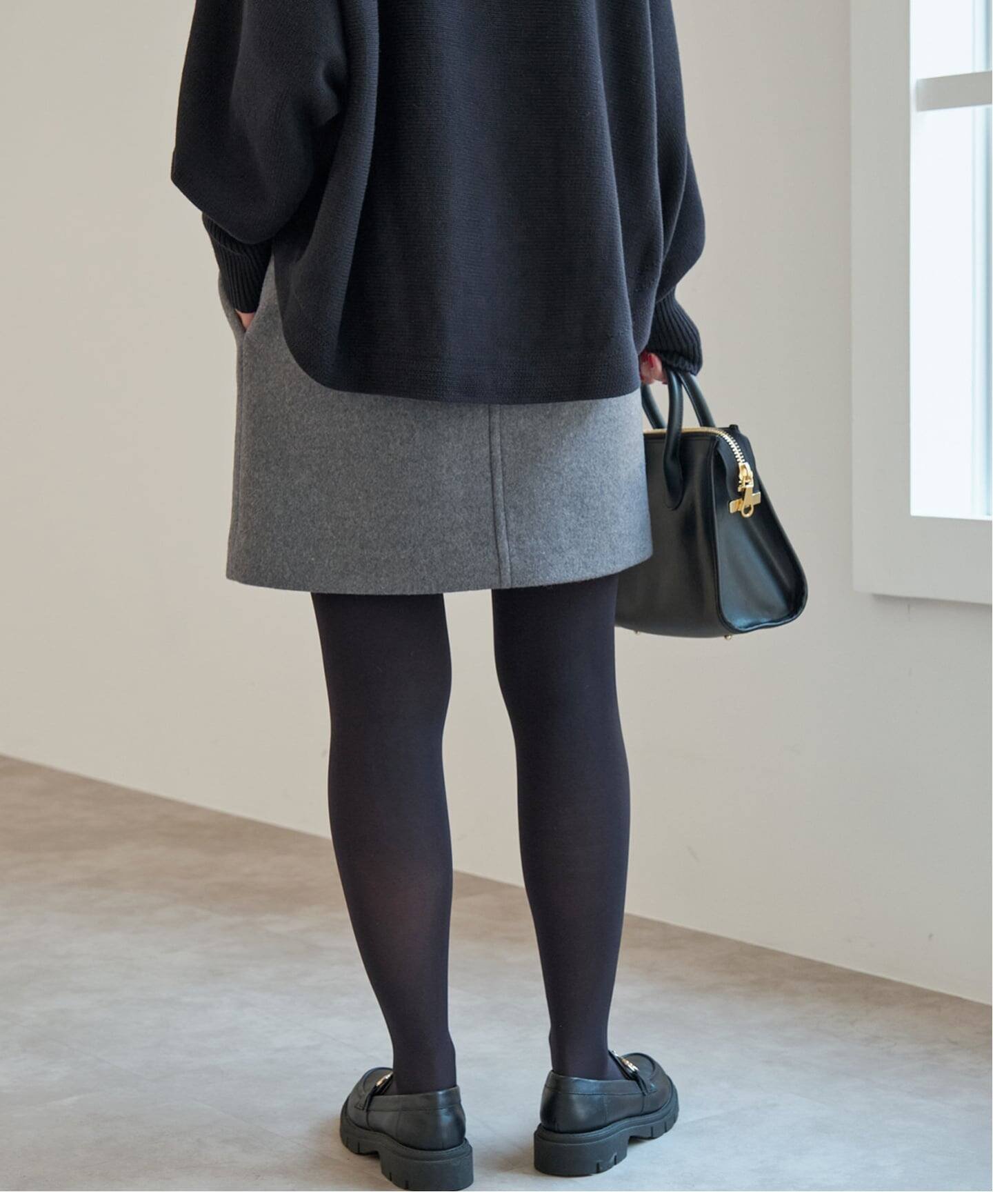 Spick & Span｜《追加》メルトンAラインミニスカート | Rakuten