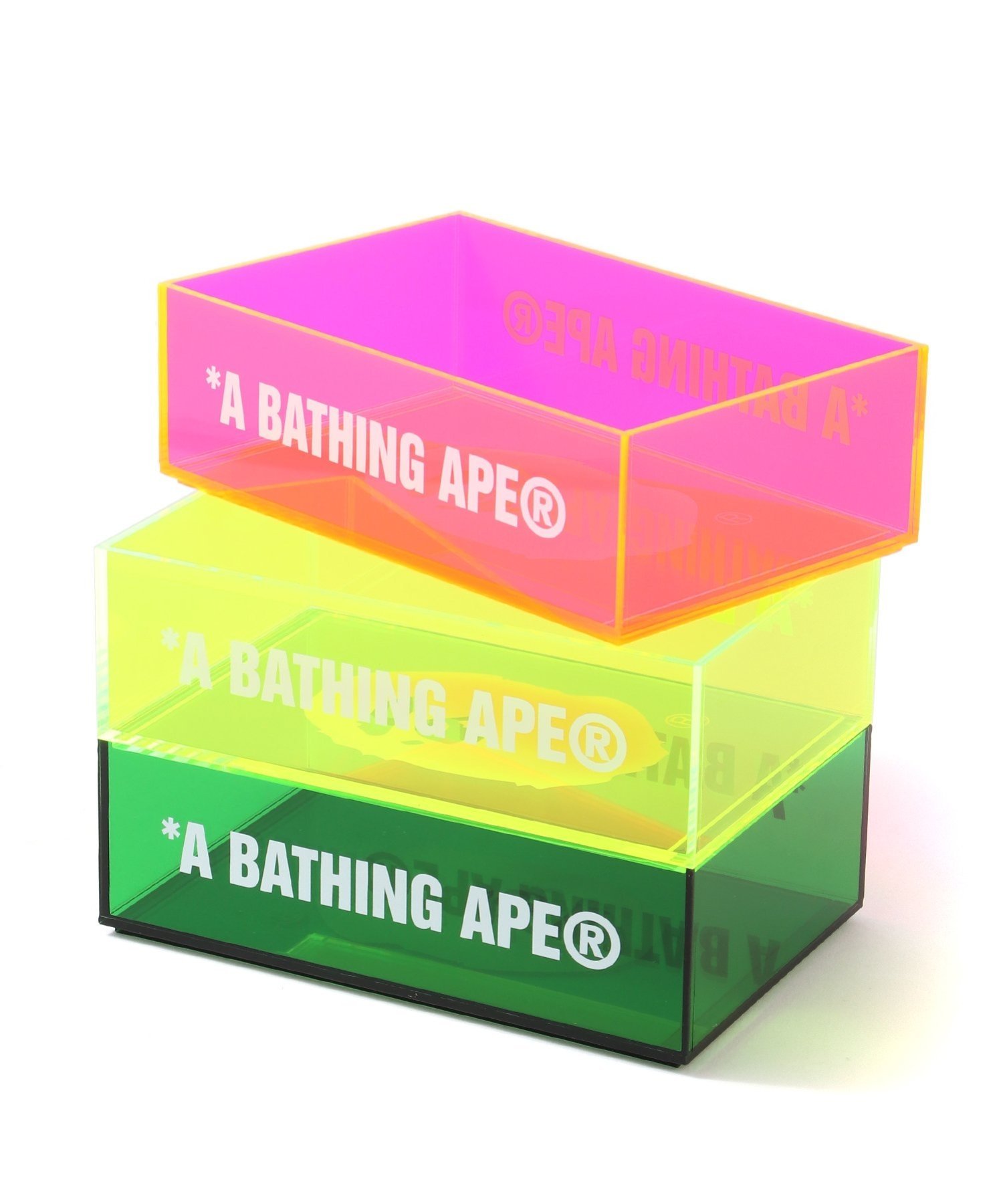 A BATHING APE｜BAPE STACKING ACRYLIC CASE | Rakuten Fashion(楽天
