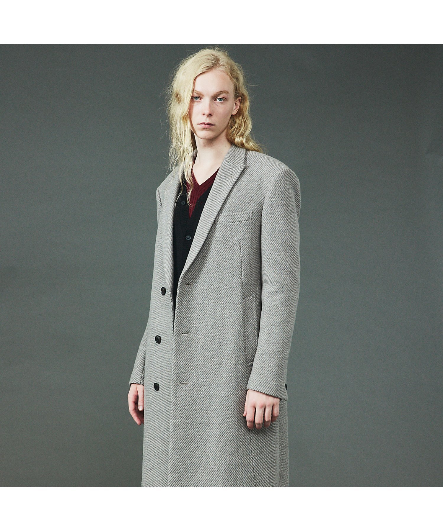 5351POUR LES HOMMES｜【尾州素材使用】ピークドラペル セミダブル