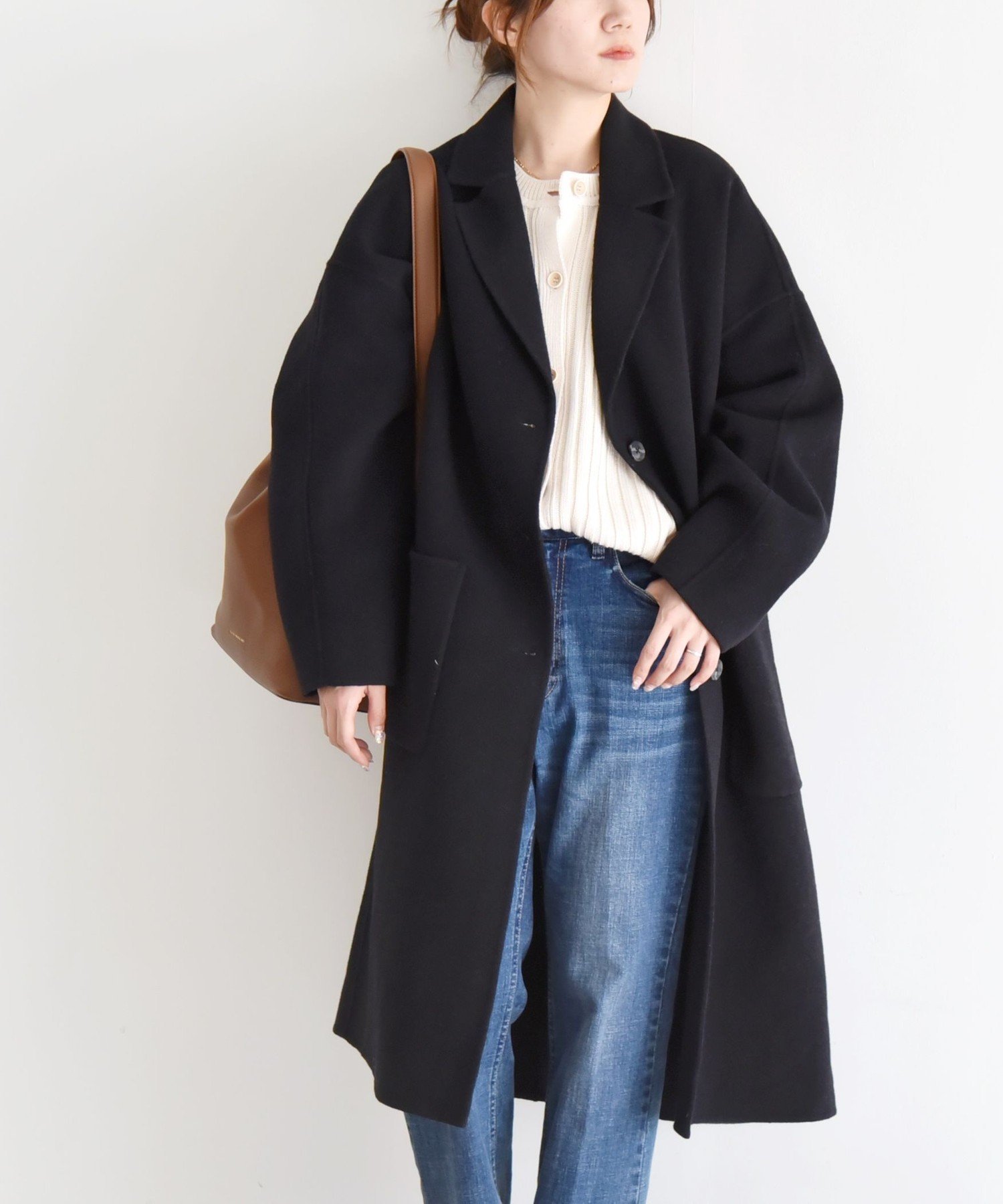 SHIPS｜quaranciel: リバー チェスター ロング コート | Rakuten