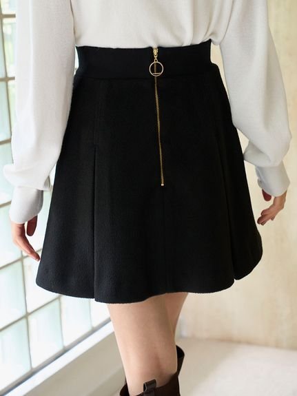 SNIDEL｜ウエストリブプリーツミニスカート | Rakuten Fashion(楽天