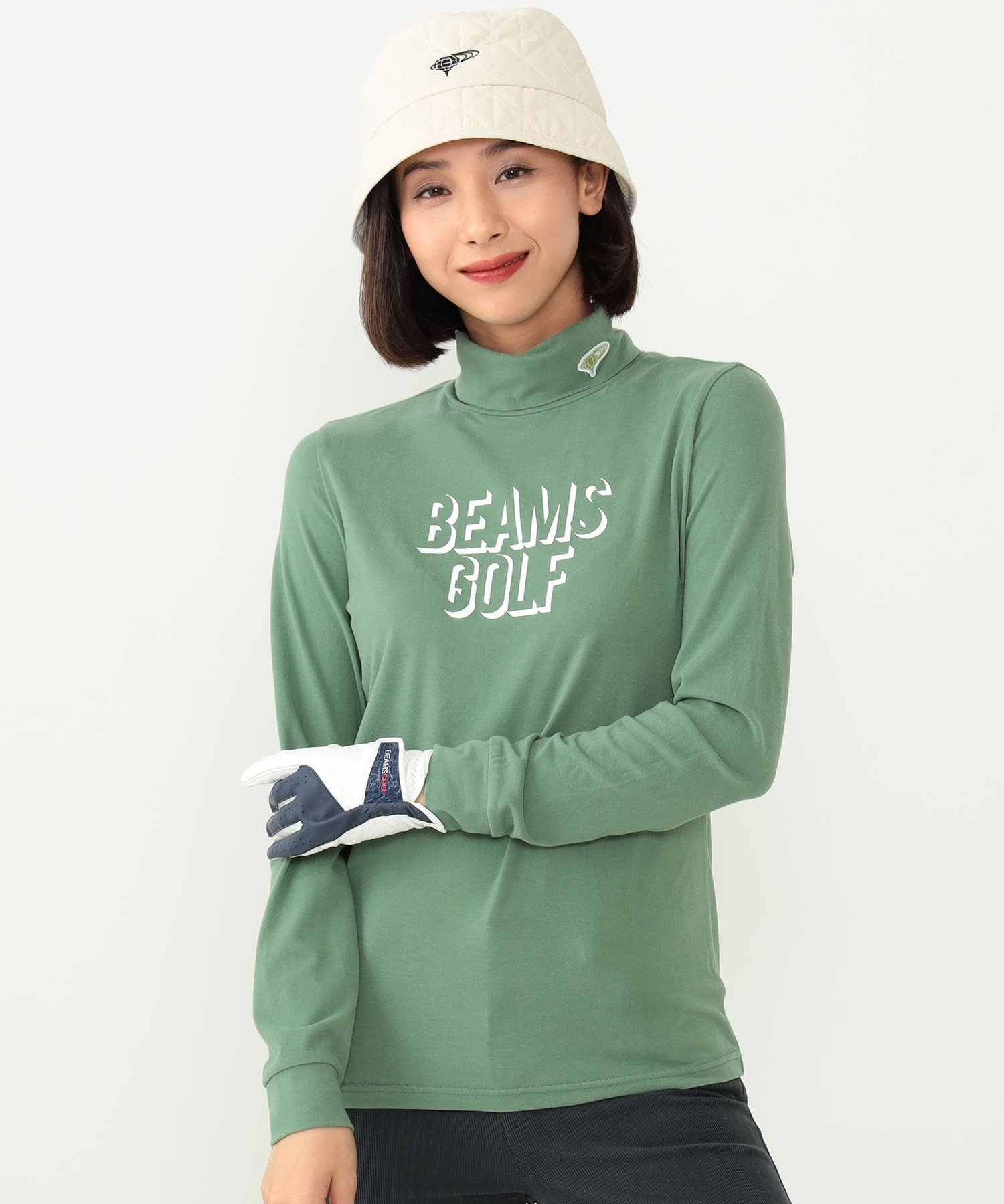 BEAMS GOLF ORANGE LABEL / シャドーロゴ タートルネック 【公式通販】