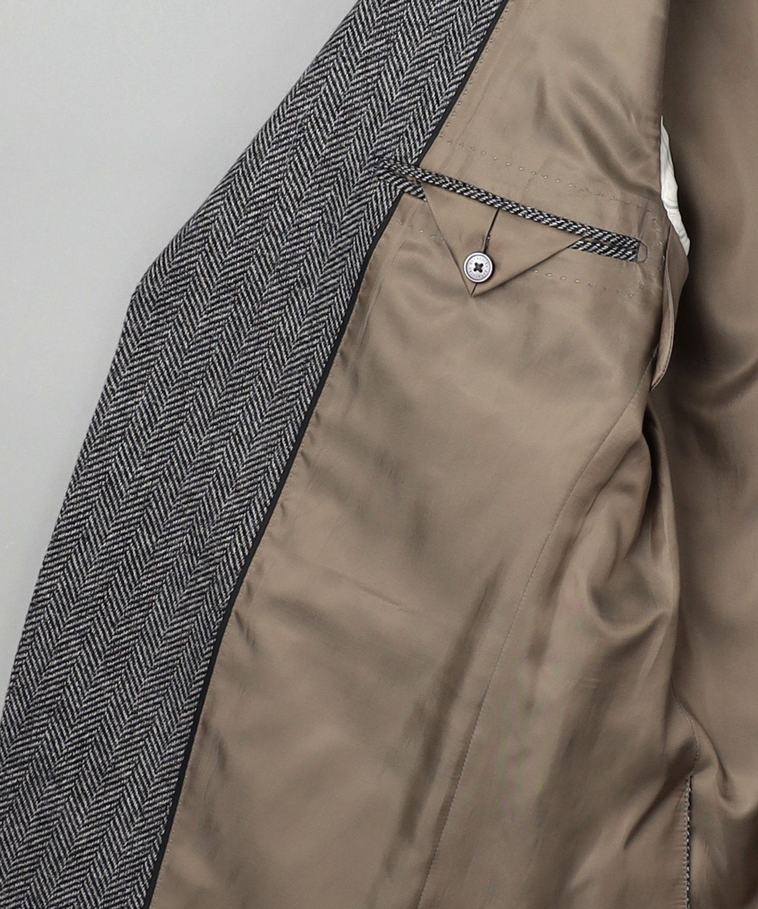 gotairiku｜【尾州】カシミヤブレンド定番ヘリンボーン ジャケット