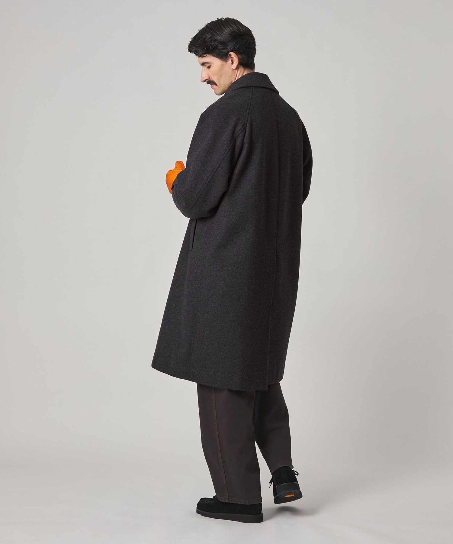 steven alan スティーブンアラン チャコール XL バルカラーコート セール】＜Steven Alan＞ WL/CA バルカラー コート（ステンカラー