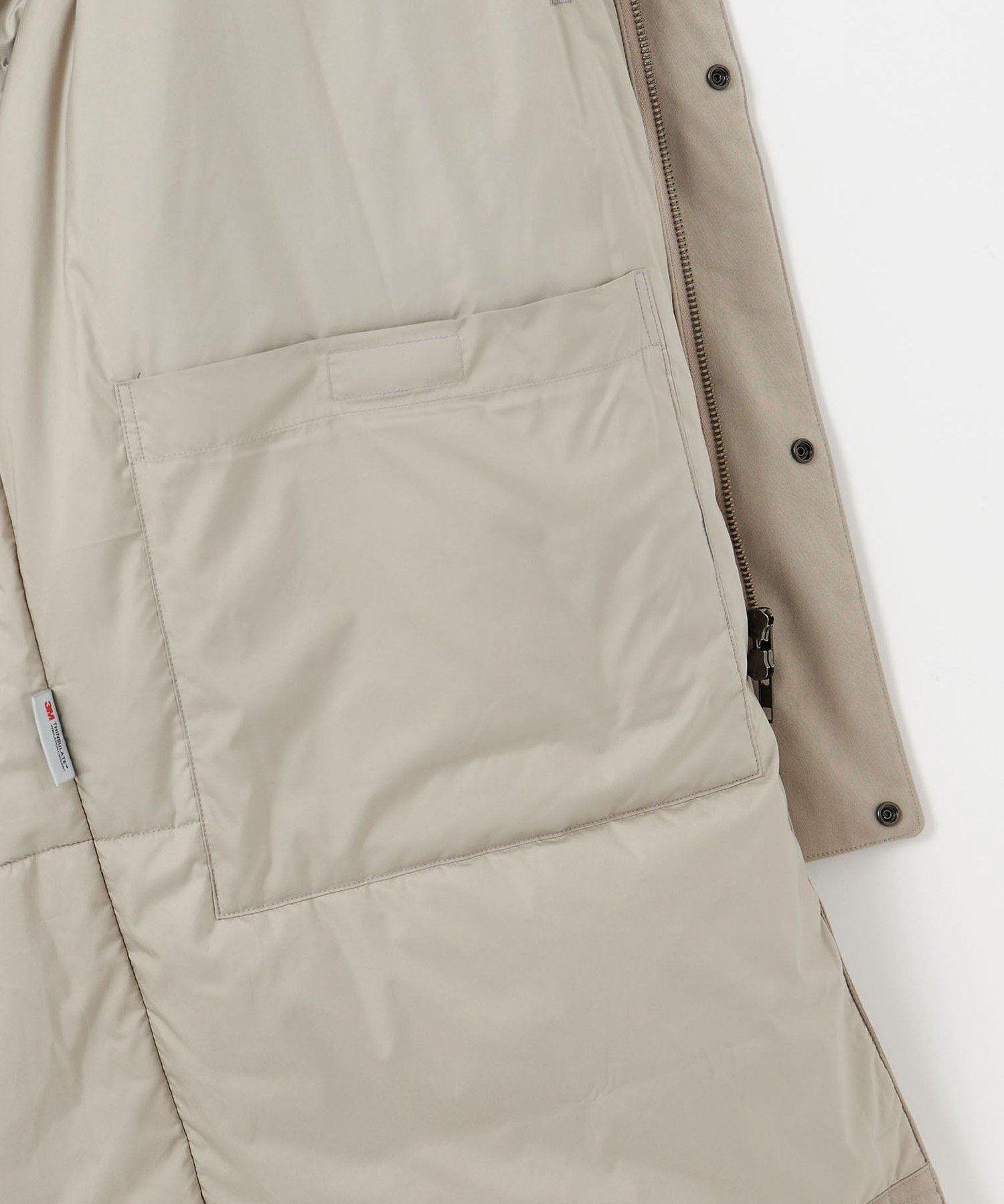 Steven Alan 25AWブラッシュド パデッド スタンド コート 美品 BEAUTY&YOUTH UNITED ARROWS｜<Steven Alan> ブラッシュド パデッド