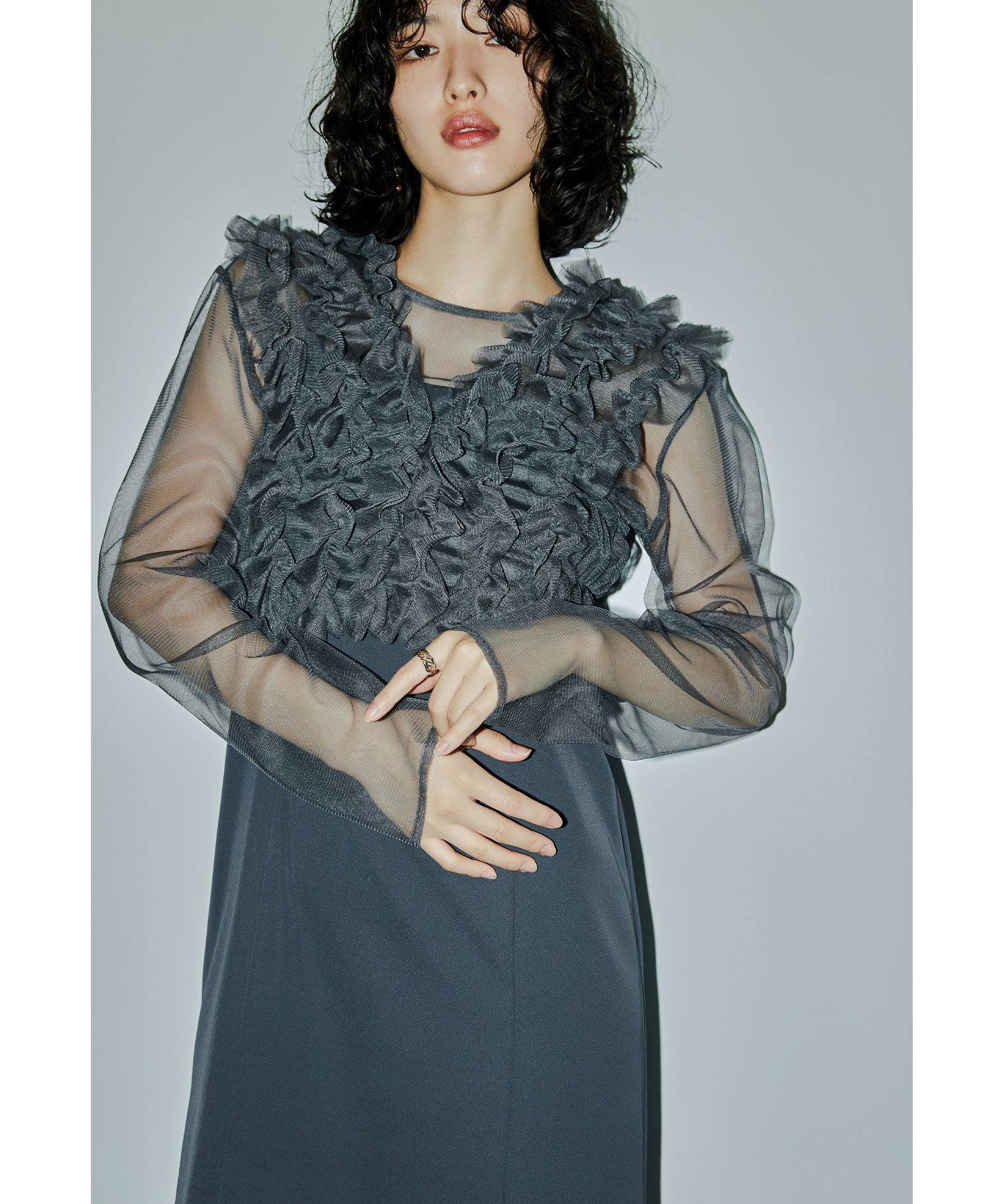bflat｜Many wayフリルドレス ボレロ ブラウス セット 結婚式 成人式