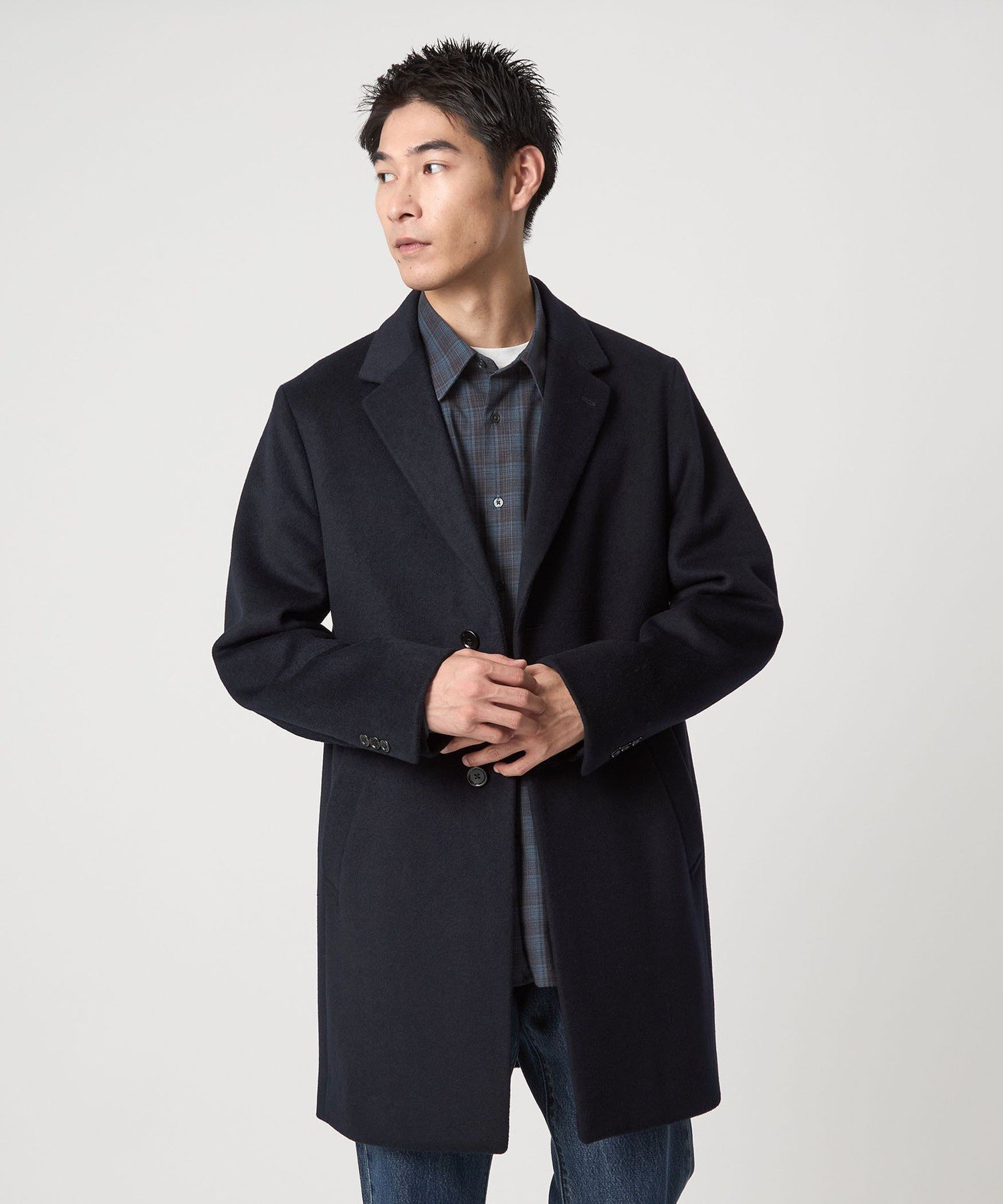 UNITED ARROWS green label relaxing｜S100 ビーバー チェスターコート