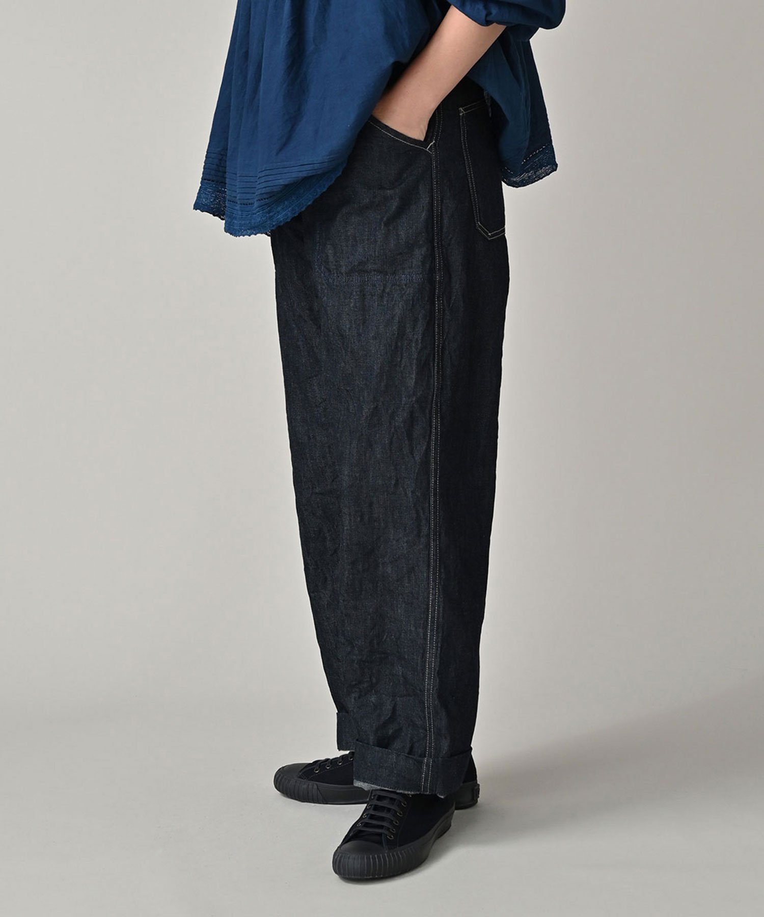 45R｜麦比古デニムの908ペインターパンツ(濃) | Rakuten Fashion(楽天