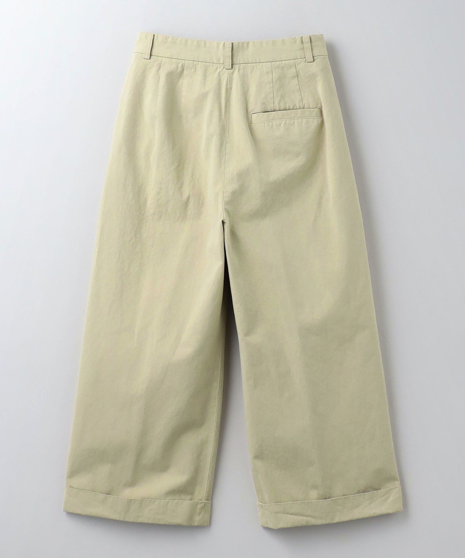 ＜6(ROKU)＞コットンチノワイドパンツ UNITED ARROWS LTD. OUTLET｜<6(ROKU)>コットン チノ ワイド パンツ