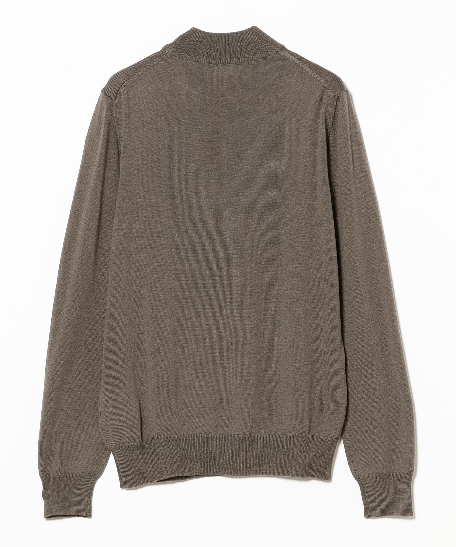 BEAMS MEN｜【別注】MORGANO / 21ゲージ モックネック ニット