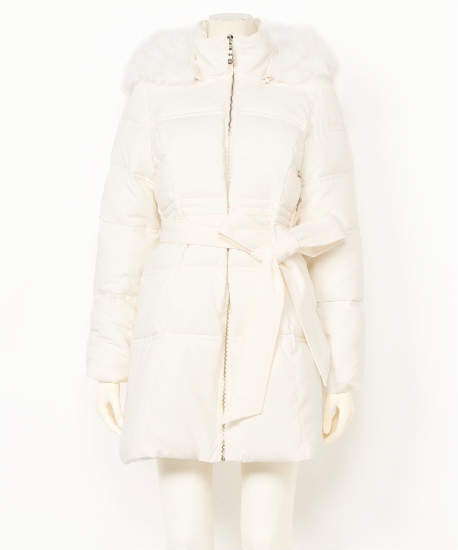 LIP SERVICE｜ボリュームファーフェイクダウンコート | Rakuten