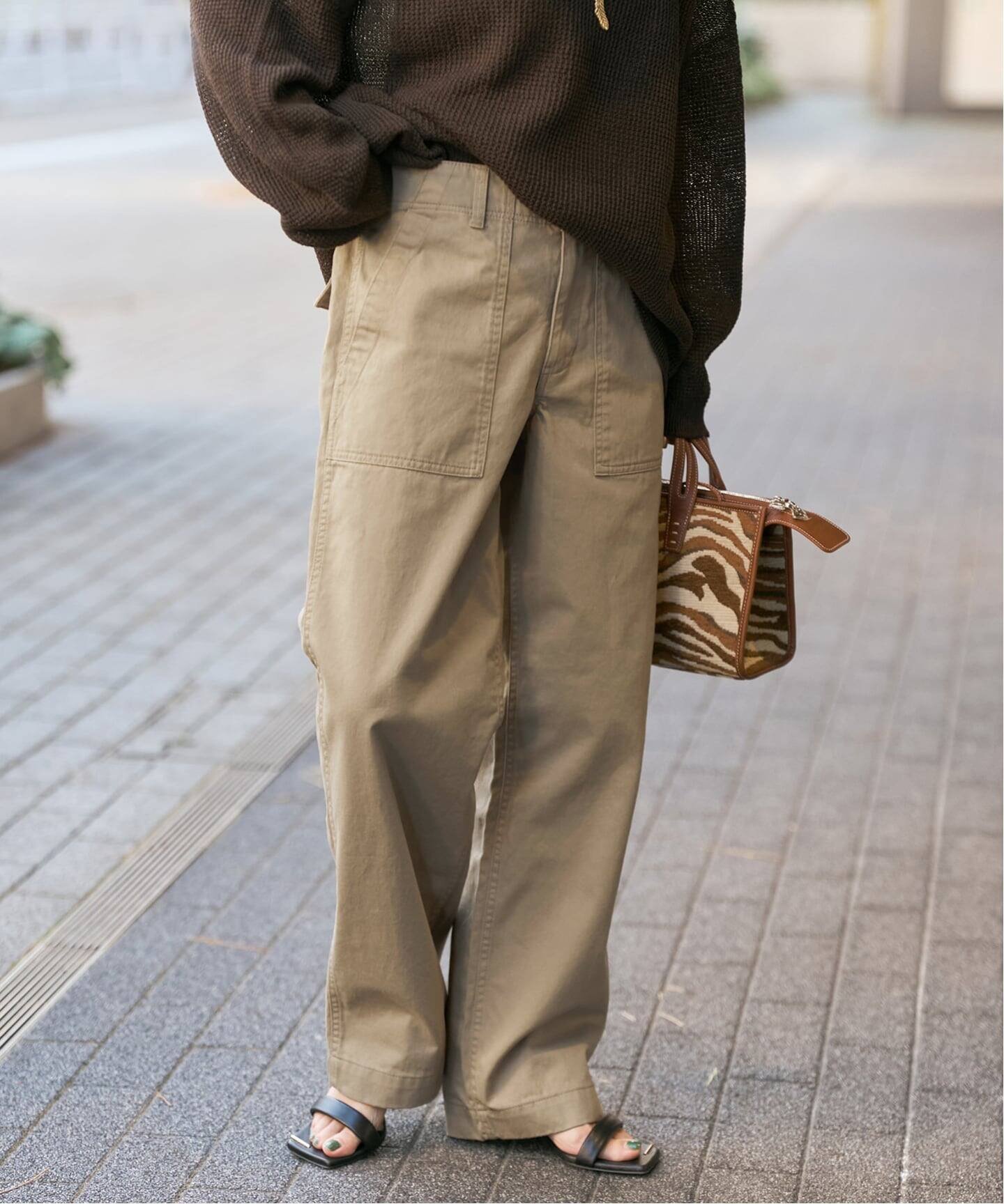 Spick & Span｜《新色有り / 追加》ルーズベイカーパンツ | Rakuten