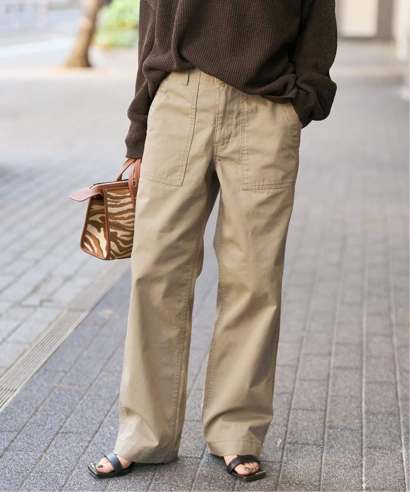 Spick & Span｜《追加》ルーズベイカーパンツ | Rakuten Fashion(楽天